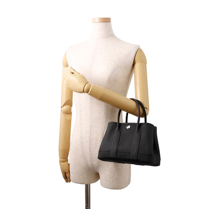 HERMES Neo Garden Black Negonda Leather Size 23