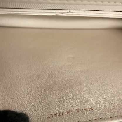 CHANEL Chain Wallet Double Chain WhiteAP4241 Lambskin