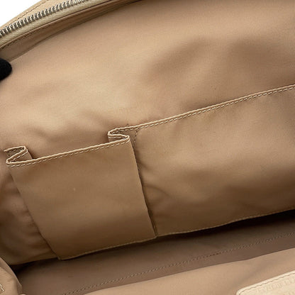 Dior Trotter Street Chic Shoulder Bag Beige Canvas Leather