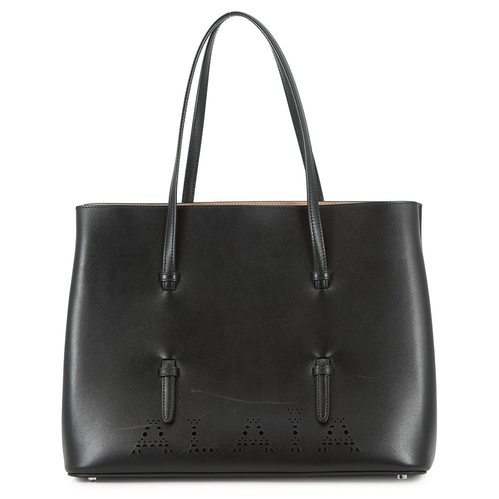 ALAIA Alaïa MINATote Bag Black Leather