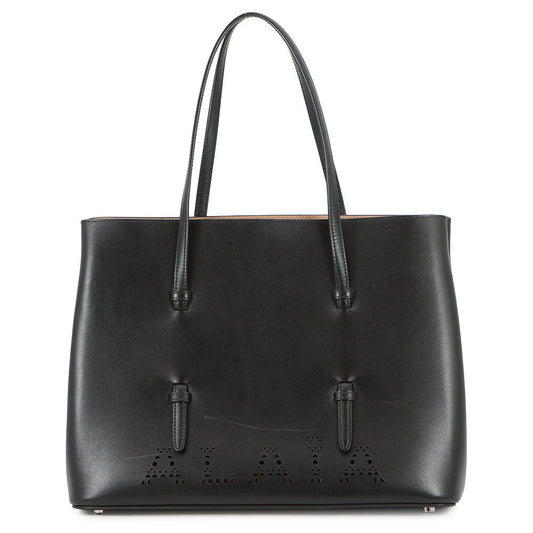 ALAIA Alaïa MINATote Bag Black Leather