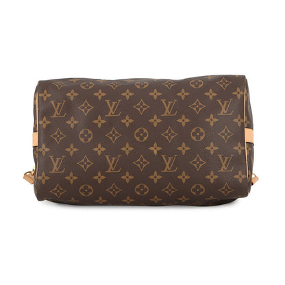LOUIS VUITTON Speedy Bandouliere BrownM40391 Monogram Size 30