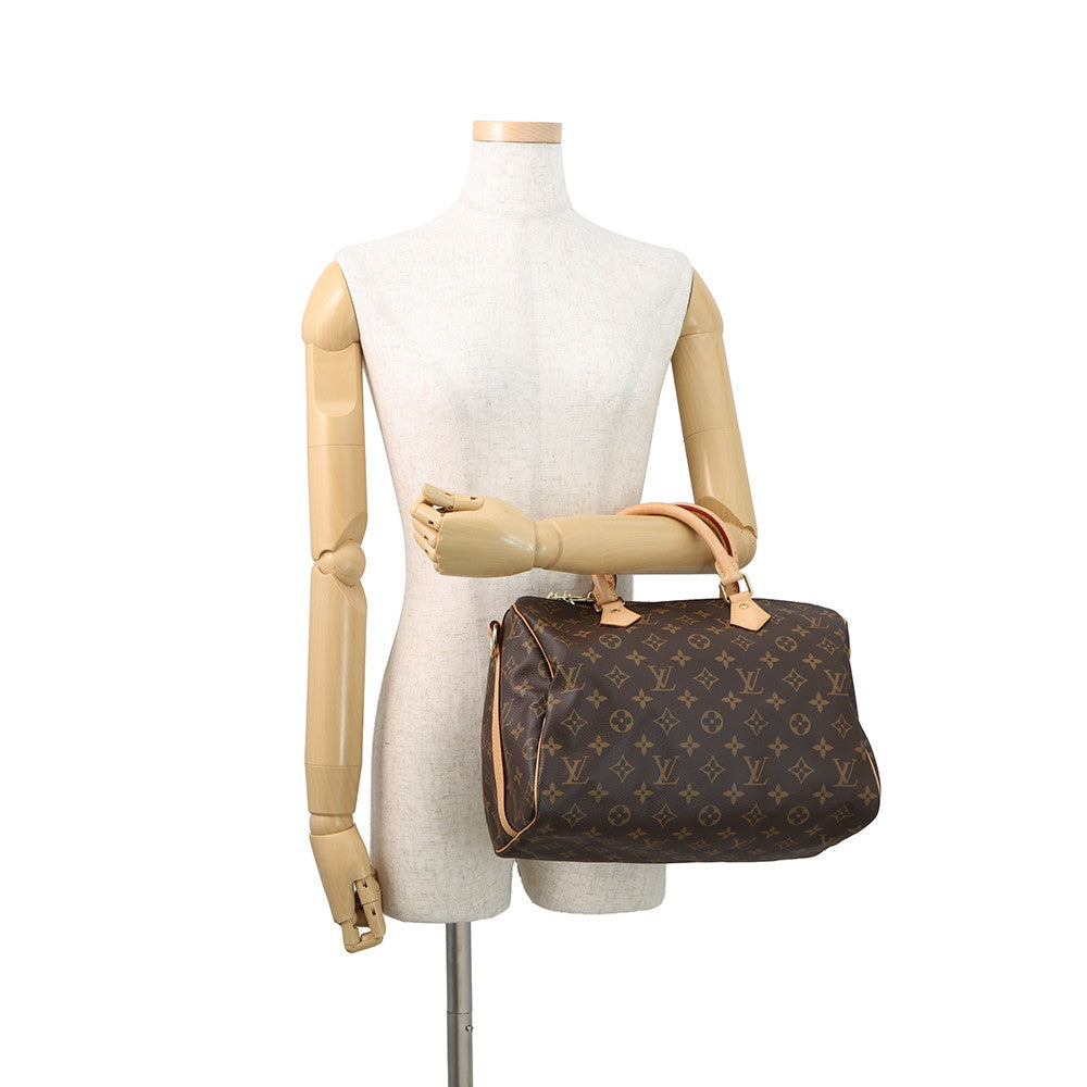 LOUIS VUITTON Speedy Bandouliere BrownM40391 Monogram Size 30