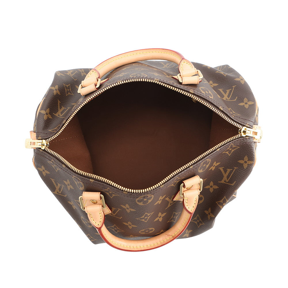 LOUIS VUITTON Speedy Bandouliere BrownM40391 Monogram Size 30
