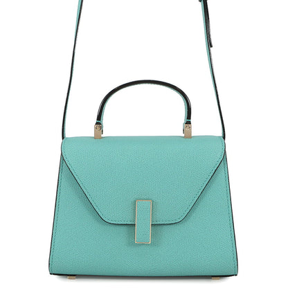 Valextra Valextra Izide Blue OceanoWBES0022028LOC99 Leather Size micro