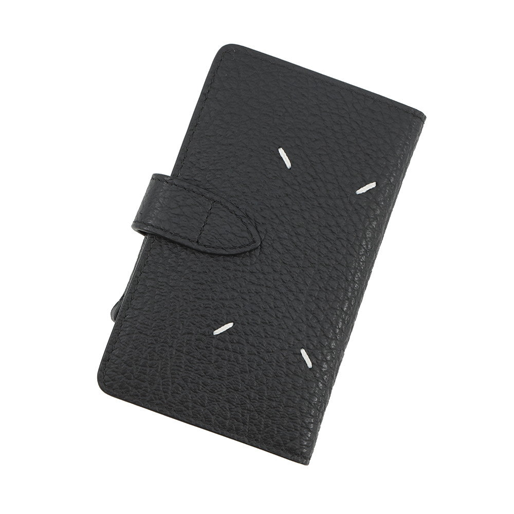 Maison Margiela Maison Margiela 4-Stitch Zip Wallet BlackSA1VX0019P4455T8013 Leather