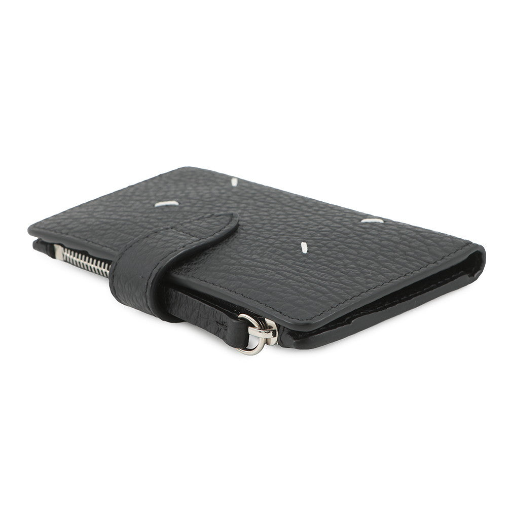 Maison Margiela Maison Margiela 4-Stitch Zip Wallet BlackSA1VX0019P4455T8013 Leather