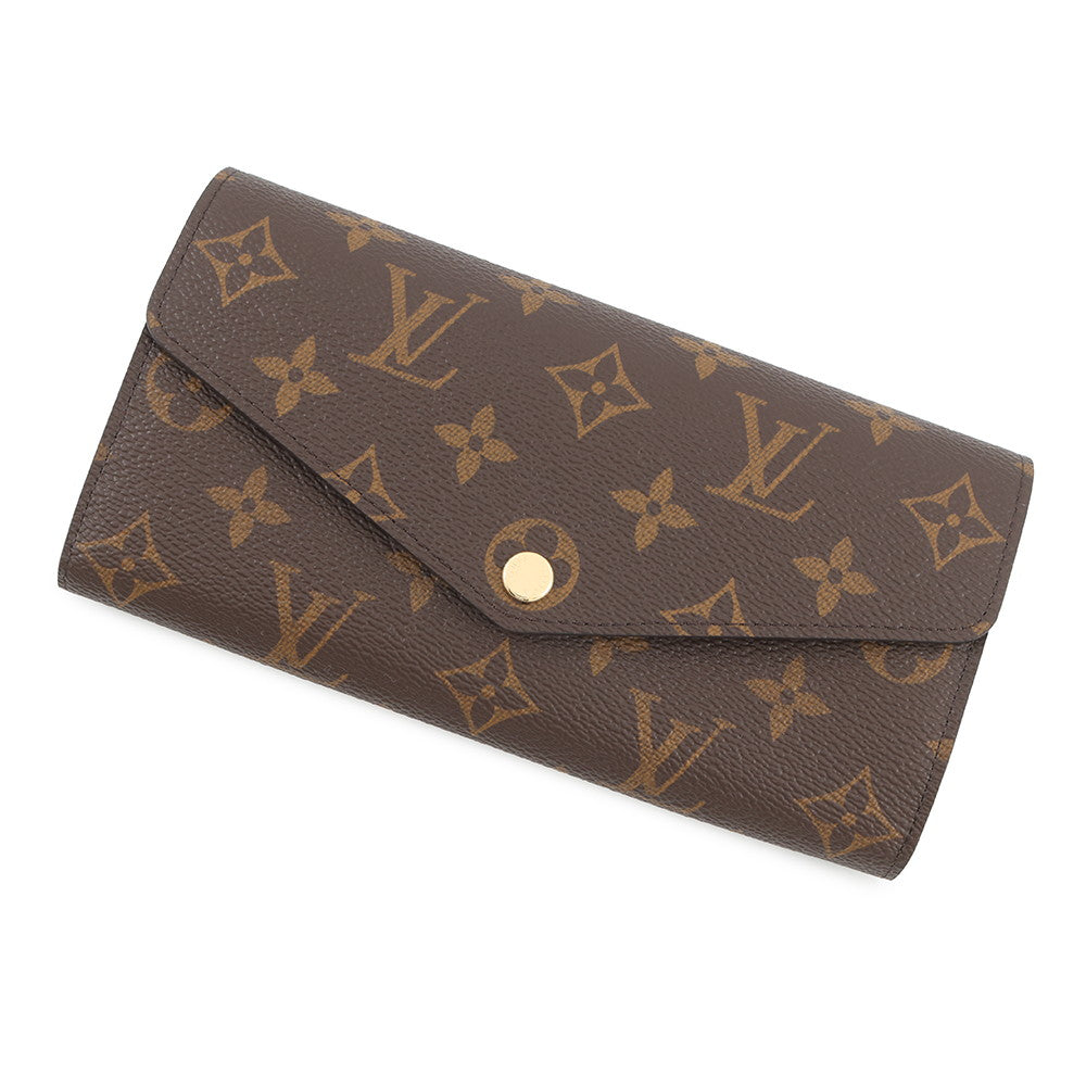 LOUIS VUITTON Portefeuille Sarah FuchsiaM62234 Monogram