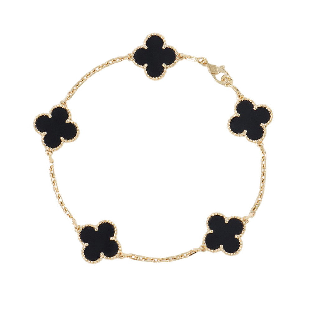 Van Cleef & Arpels Vintage Alhambra Bracelet 5 motifsVCARA41300 18K Yellow Gold