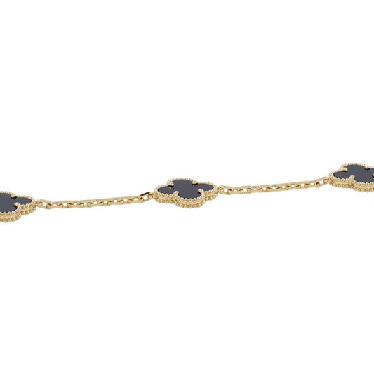 Van Cleef & Arpels Vintage Alhambra Bracelet 5 motifsVCARA41300 18K Yellow Gold
