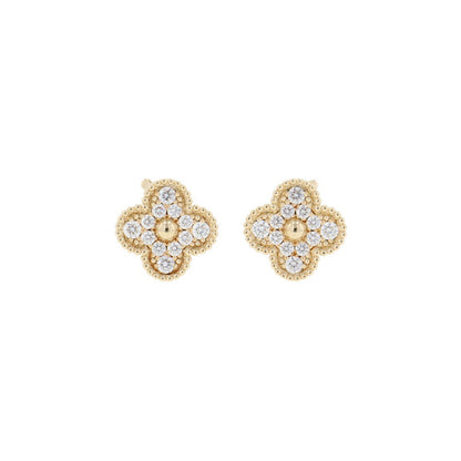 Van Cleef & Arpels Vintage Alhambra EarringVCARA44700 18K Yellow Gold