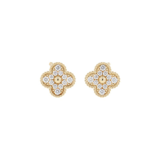 Van Cleef & Arpels Vintage Alhambra EarringVCARA44700 18K Yellow Gold