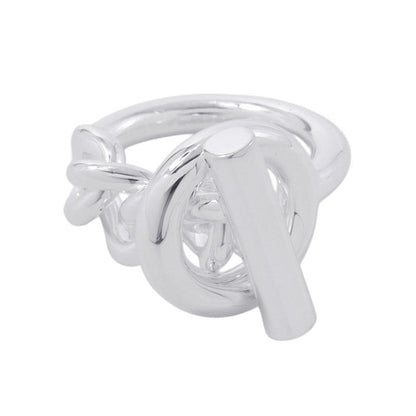 HERMES Croisette Ring Size GM/55/#15 SV925