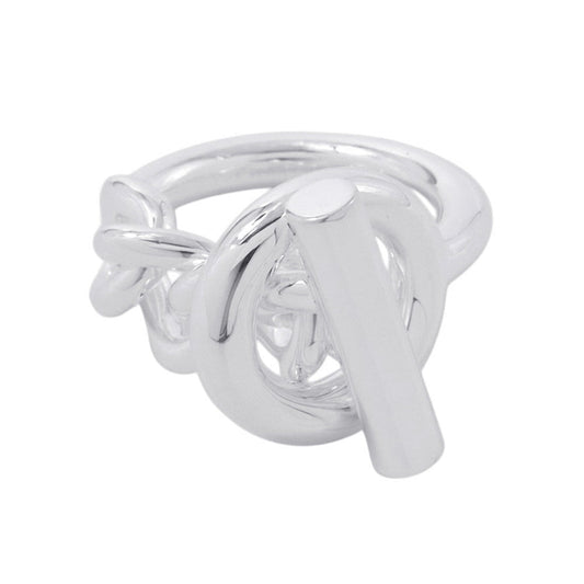 HERMES Croisette Ring Size GM/55/#15 SV925