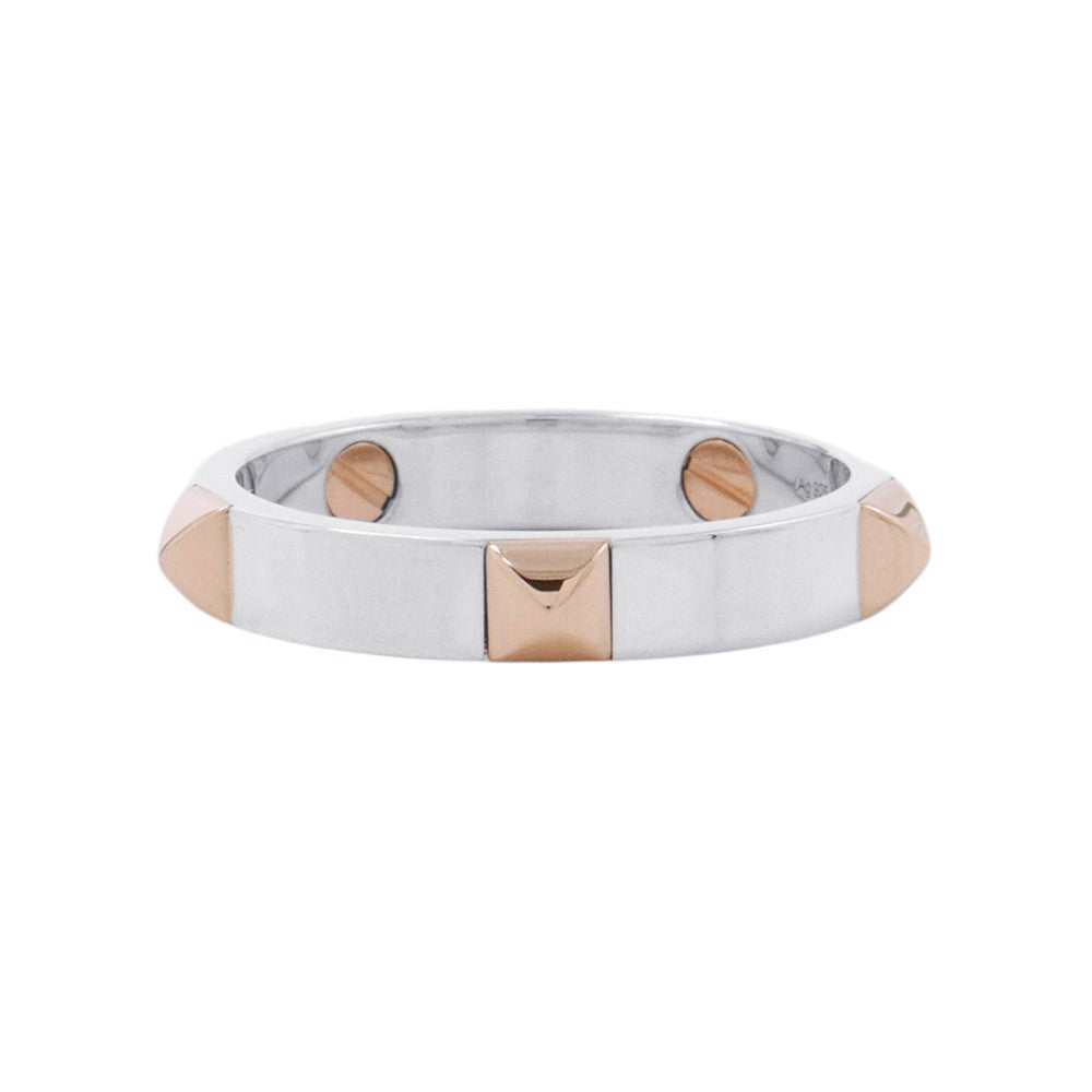 HERMES HERMES Clou de H 5 Clou Size 61/#21 SV925 K18PG