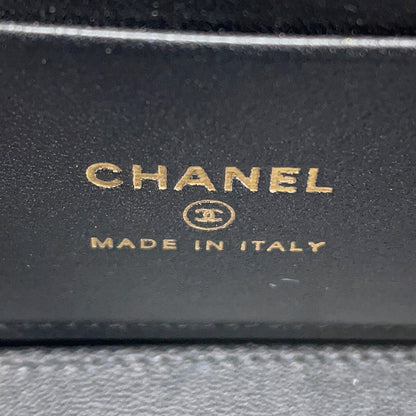 CHANEL Matelasse 2way vanity BlackAP2846 Lambskin