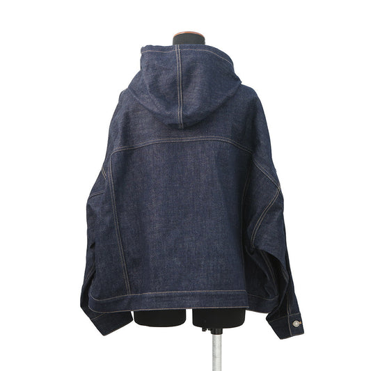 Dior Oblique Oversized Denim Jacket Size 40 Blue442V34A3161_X5461 Cotton100%