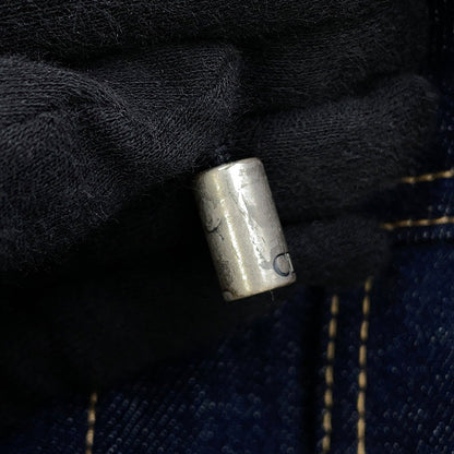 Dior Oblique Oversized Denim Jacket Size 40 Blue442V34A3161_X5461 Cotton100%