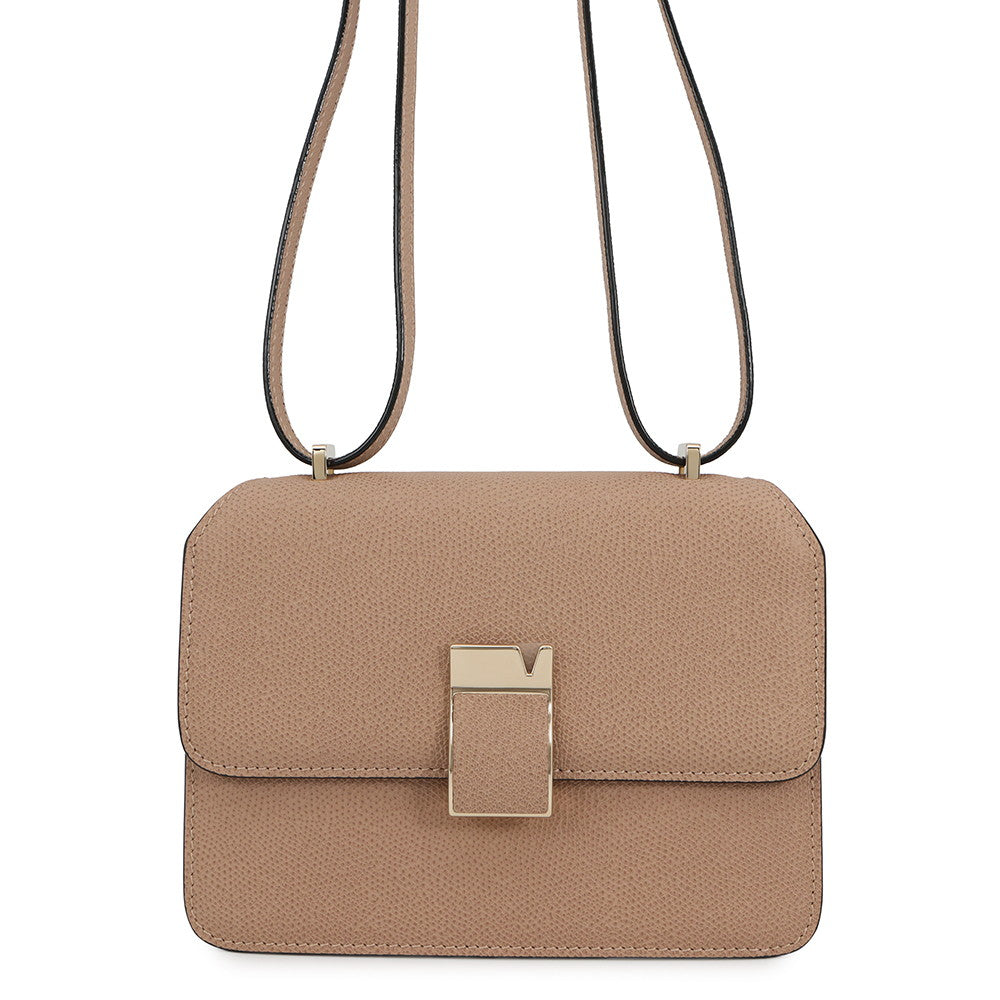 Valextra Valextra Noro Shoulder Bag CashmereBeigeWBNL0065028LOC99MBC Soft Calf Leather Size Small