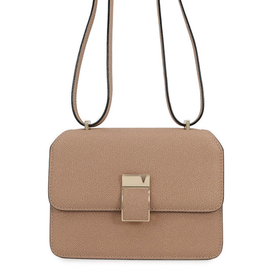 Valextra Valextra Noro Shoulder Bag CashmereBeigeWBNL0065028LOC99MBC Soft Calf Leather Size Small