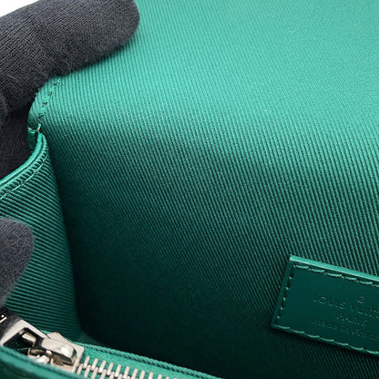 LOUIS VUITTON Fastline Wearable Wallet GreenM82367 Cowhide Leather LV Aerogram