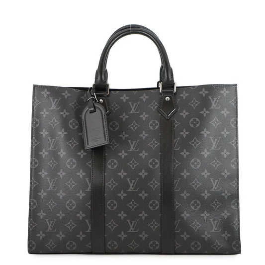 LOUIS VUITTON Sac Plat 24H NoirM47059 Monogram Eclipse