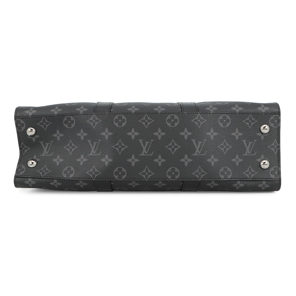 LOUIS VUITTON Sac Plat 24H NoirM47059 Monogram Eclipse
