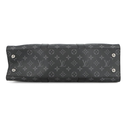 LOUIS VUITTON Sac Plat 24H NoirM47059 Monogram Eclipse
