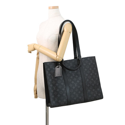LOUIS VUITTON Sac Plat 24H NoirM47059 Monogram Eclipse