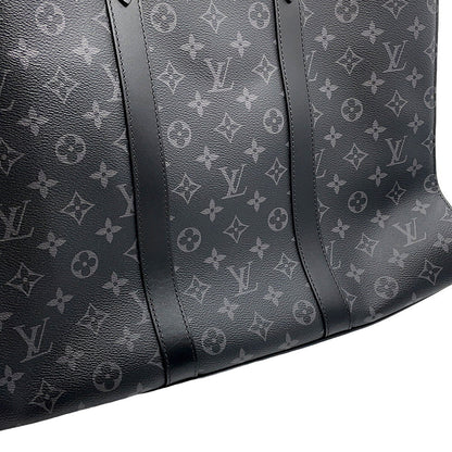 LOUIS VUITTON Sac Plat 24H NoirM47059 Monogram Eclipse