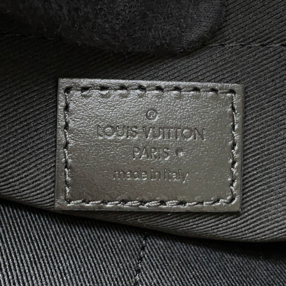 LOUIS VUITTON Sac Plat 24H NoirM47059 Monogram Eclipse
