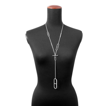 HERMES EVER Chaine d'Ancre Necklace Size 80 SV925