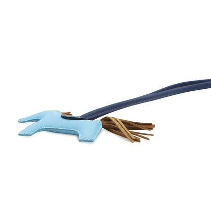 HERMES Rodeo Celeste/Blue de Malte/Kraft Lambskin Size PM