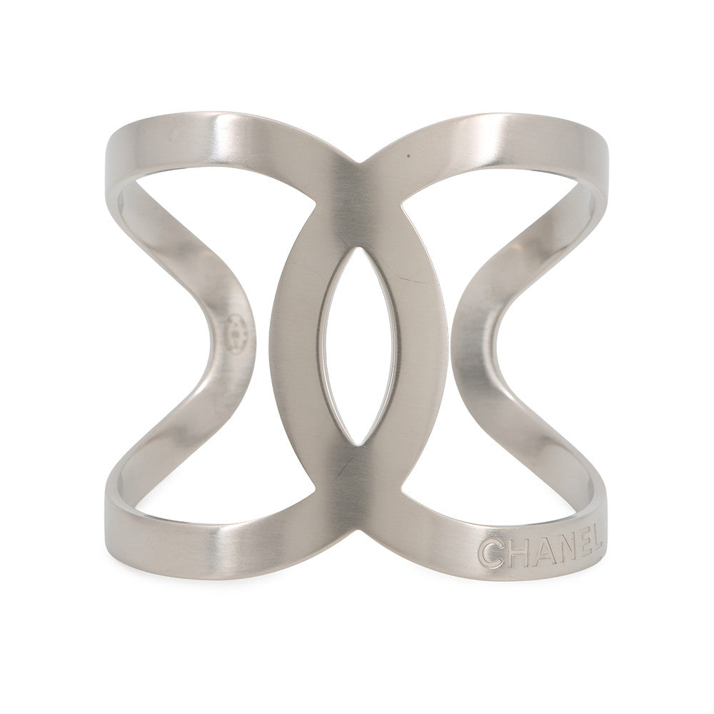 CHANEL CC Logo BangleA96052 Metal