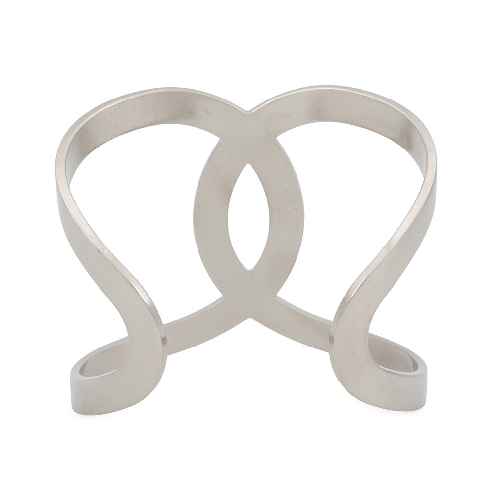 CHANEL CC Logo BangleA96052 Metal