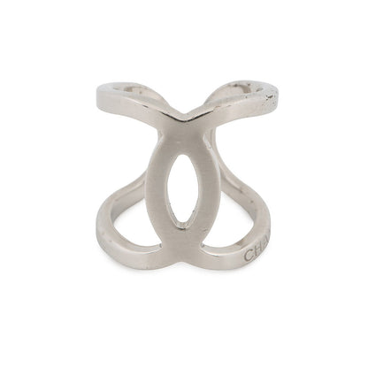 CHANEL CC Logo Ring Size 12A86295-X01060-Z3500 Metal