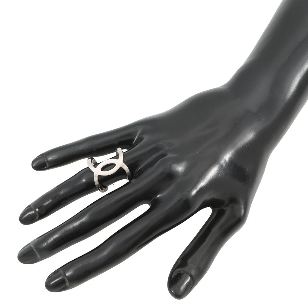 CHANEL CC Logo Ring Size 12A86295-X01060-Z3500 Metal