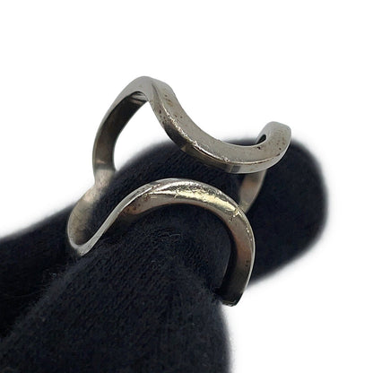 CHANEL CC Logo Ring Size 12A86295-X01060-Z3500 Metal