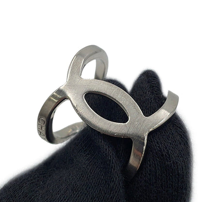 CHANEL CC Logo Ring Size 12A86295-X01060-Z3500 Metal