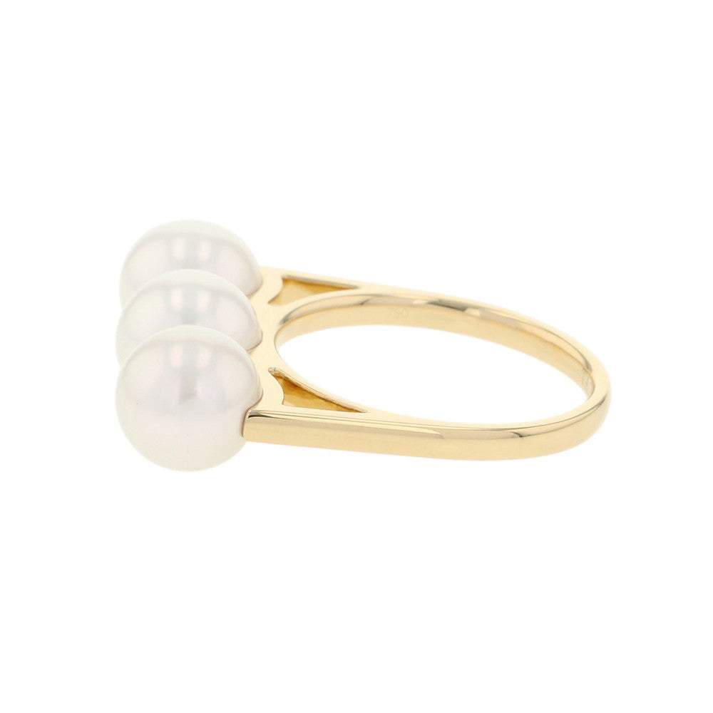 TASAKI Balance Gill Ring Size No. 14R-4418-18KYG 18K Yellow Gold