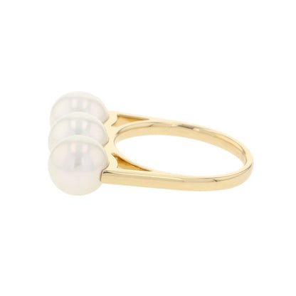 TASAKI Balance Gill Ring Size No. 14R-4418-18KYG 18K Yellow Gold