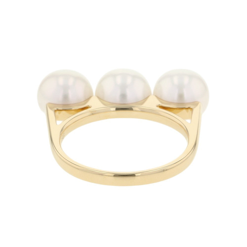 TASAKI Balance Gill Ring Size No. 14R-4418-18KYG 18K Yellow Gold