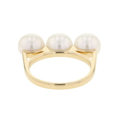 TASAKI Balance Gill Ring Size No. 14R-4418-18KYG 18K Yellow Gold