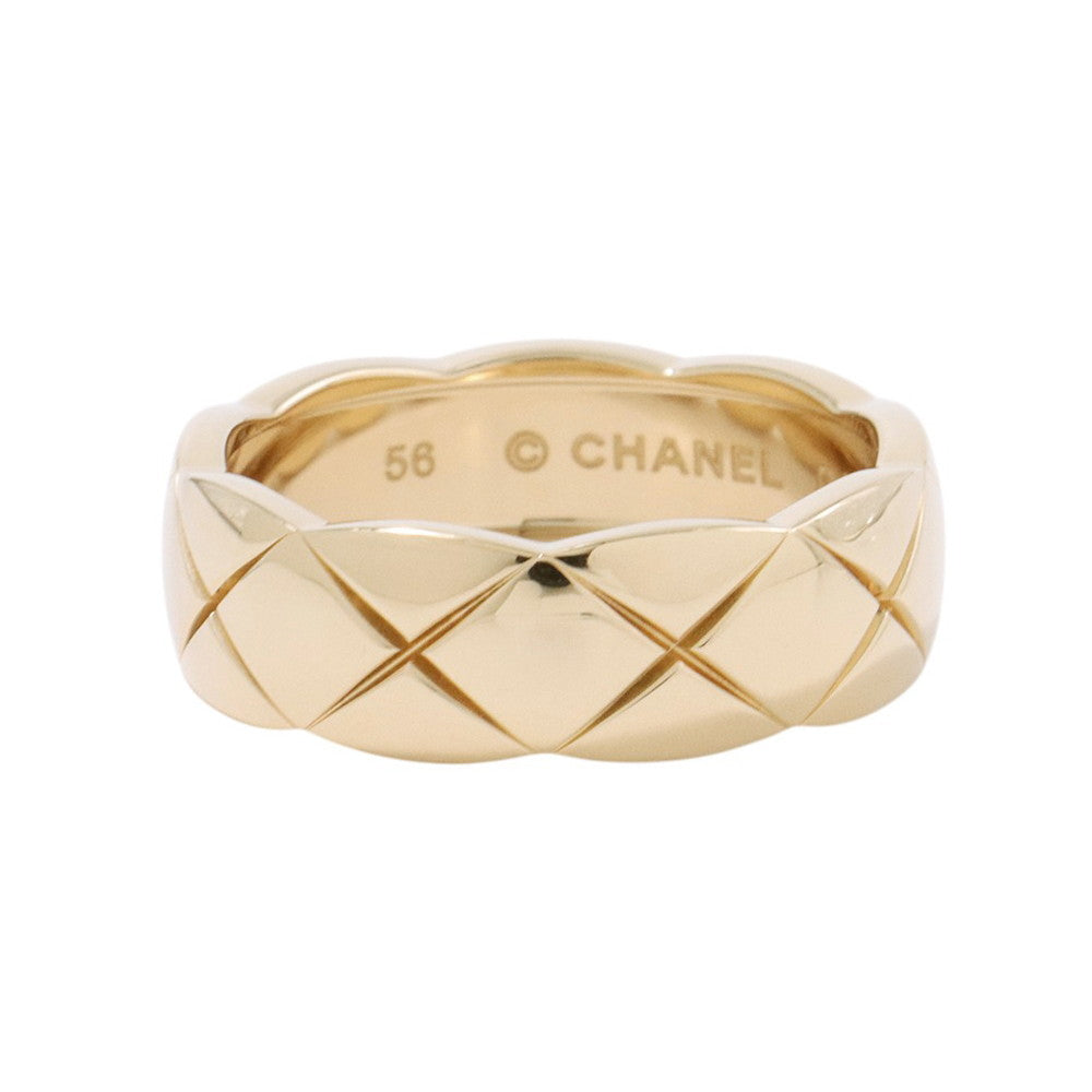 CHANEL Coco Crush Collection Ring Size Medium/56/#16J10571 18K Yellow Gold