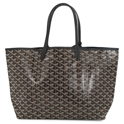 GOYARD Saint Louis BlackSTLOUIPMLTY01CL01P PVC Leather Size PM