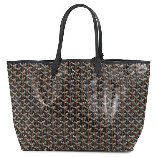GOYARD Saint Louis BlackSTLOUIPMLTY01CL01P PVC Leather Size PM