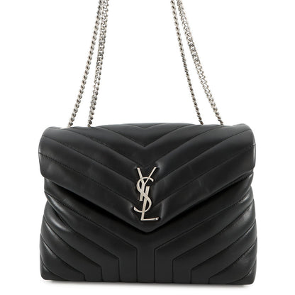 SAINT LAURENT PARIS Loulou ChainShoulder Bag Black574946DV7261000 Leather Size Medium