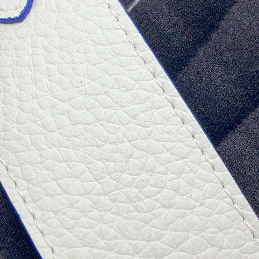 LOUIS VUITTON Capucines BB White/BlueM20828 Taurillon Leather