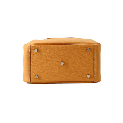 HERMES Lindy Natural Sable Taurillon Clemence Size 26