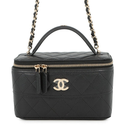 CHANEL Vanity bag BlackAP4404 B18715 Caviar Leather